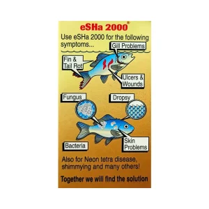 eSHA 2000 Fungus Finrot and Bacteria Treatment 20ml 2