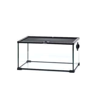 REPTIZOO Mini Reptile Glass Terrarium Tank (50.8 × 30.5 × 25.4 cm) | AK08B