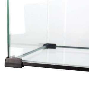 REPTIZOO Mini Reptile Glass Terrarium Tank | Black (31 × 31 × 30 cm) AK10B 2