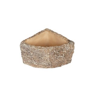 REPTIZOO Snake Water Dish Corner | Space-Saving Resin Food & Water Bowl for Reptiles 2