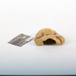 REPTIZOO Hide Cave EHR07 Series | Natural Resin Reptile Shelter & Basking Cave 2