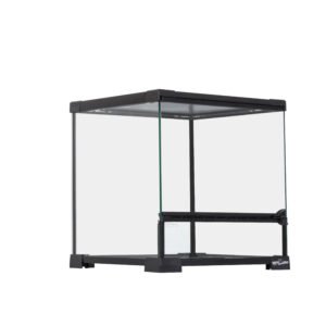 REPTI ZOO 17 Gallon 30 × 30 × 32 cm Tropical Glass Tank RHK01S